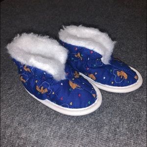 Cradle Jumpers Heart Bear Infant Slippers